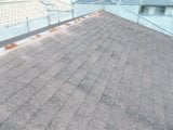 スレート屋根塗替着手前