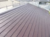 スレート屋根塗替完了